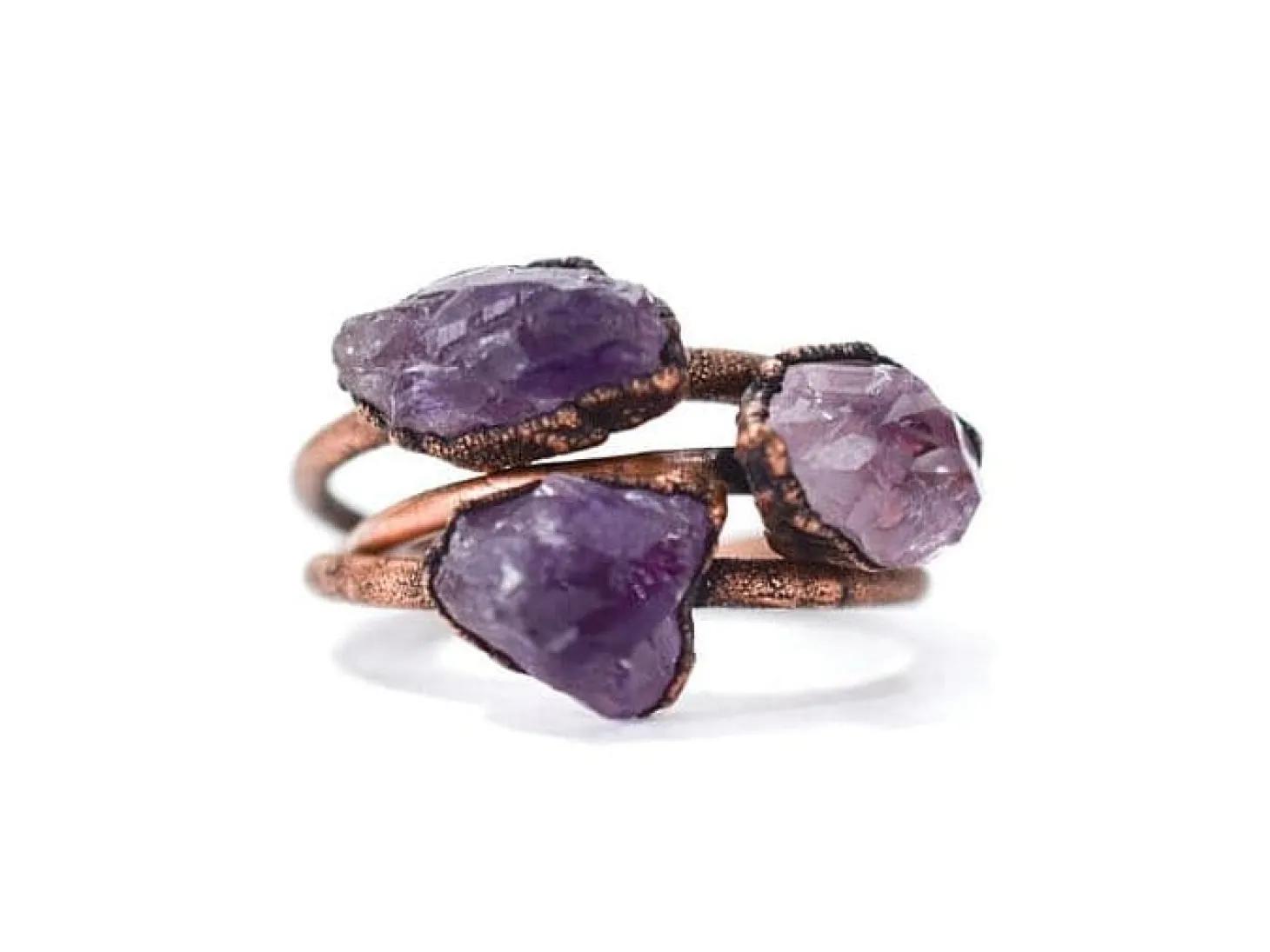 Amethyst ring | Amethyst birthstone jewelry