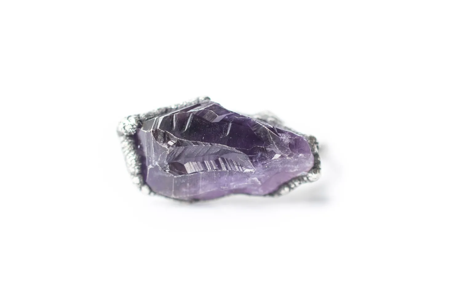 Amethyst statement ring | Amethyst birthstone jewelry