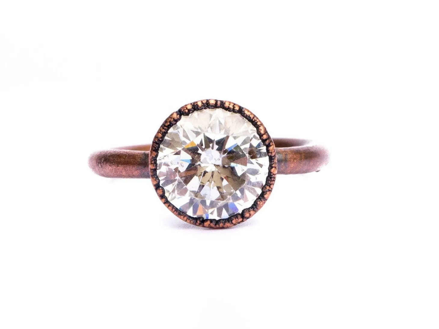 Cubic zirconia ring | Cubic zirconia crystal ring