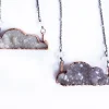 Druzy cloud necklace | Cloud necklace