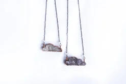 Druzy cloud necklace | Cloud necklace