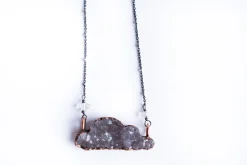 Druzy cloud necklace | Cloud necklace