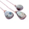 Labradorite necklace | Blue Labradorite necklace