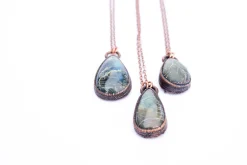 Labradorite necklace | Blue Labradorite necklace