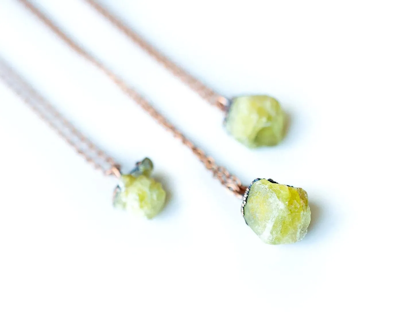 Mexican garnet necklace | Garnet crystal necklace