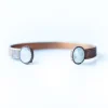 Moonstone Cuff Bracelet | Polished Rainbow Moonstone Cuff Bracelet
