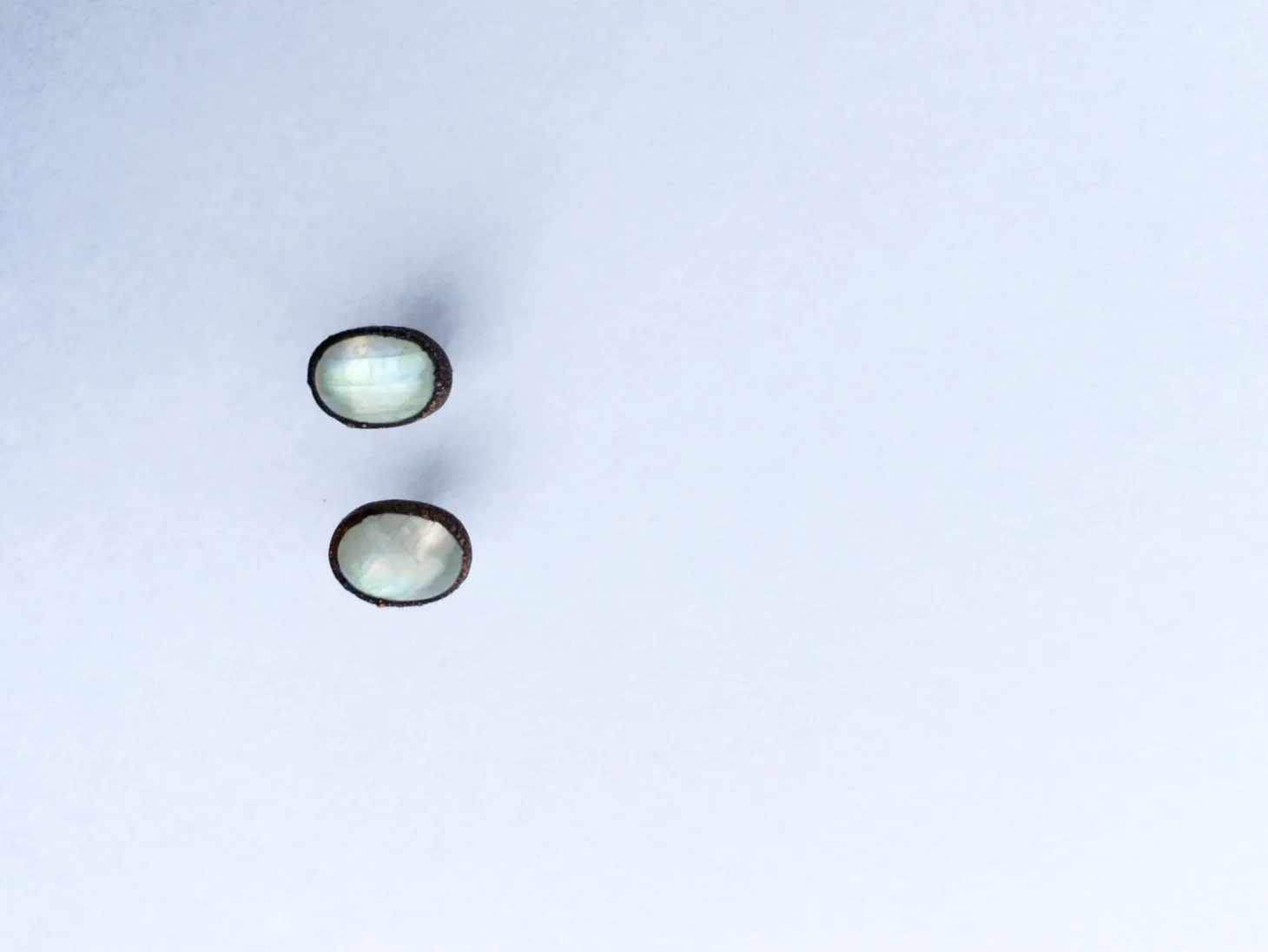 Moonstone earrings | Moonstone stud earrings