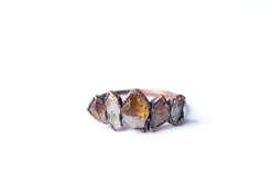 Multi Stone Ring | Raw citrine ring