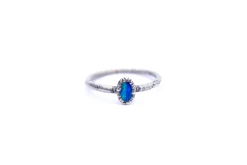 OPAL birthstone ring | Stacking birthstone ring