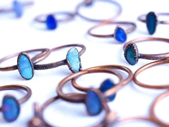 Opal stacking ring | Gemstone ring