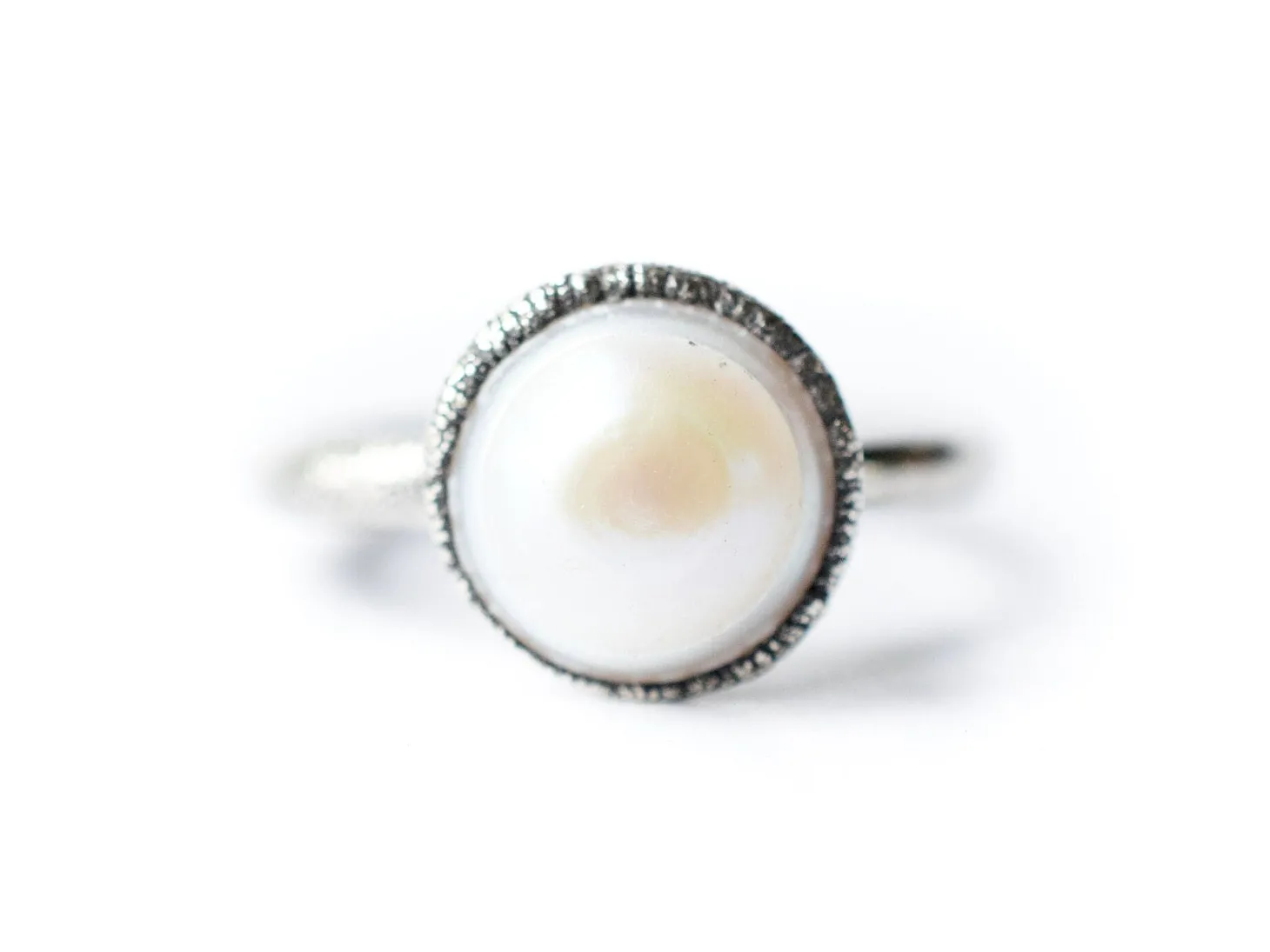 Pearl ring | Pearl stacking ring