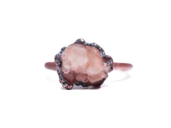 Pecos diamond ring | Raw crystal ring