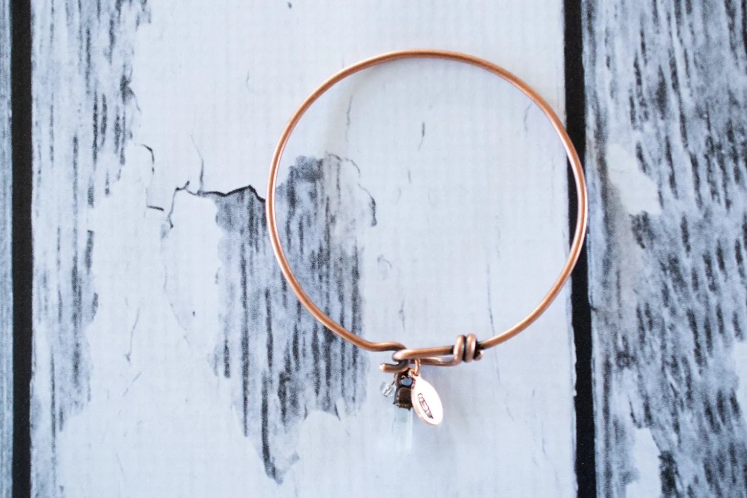Quartz crystal bracelet | Quartz crystal bangle