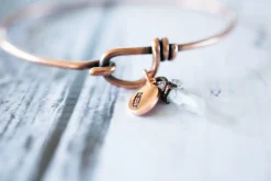 Quartz crystal bracelet | Tibetan Quartz crystal bangle