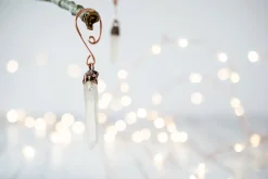 Raw crystal ornament | Quartz crystal ornament