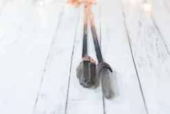Raw smokey quartz necklace | Raw quartz necklace