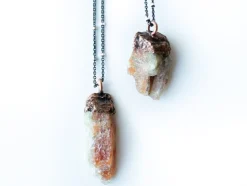 Raw Sunstone Necklace | Sunstone necklace