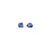 Raw tanzanite earrings | Tanzanite stud earrings
