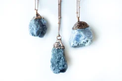 Raw tanzanite necklace | Tanzanite necklace