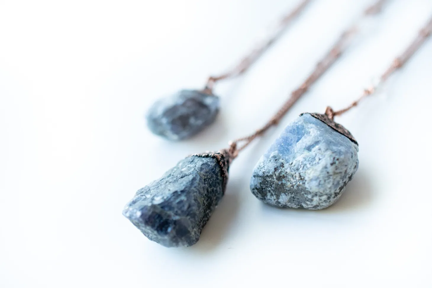 Raw tanzanite necklace | Tanzanite necklace