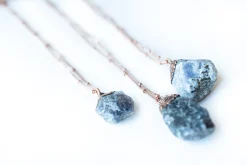 Raw tanzanite necklace | Tanzanite necklace