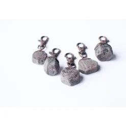 Ruby keychain | Raw crystal keychain