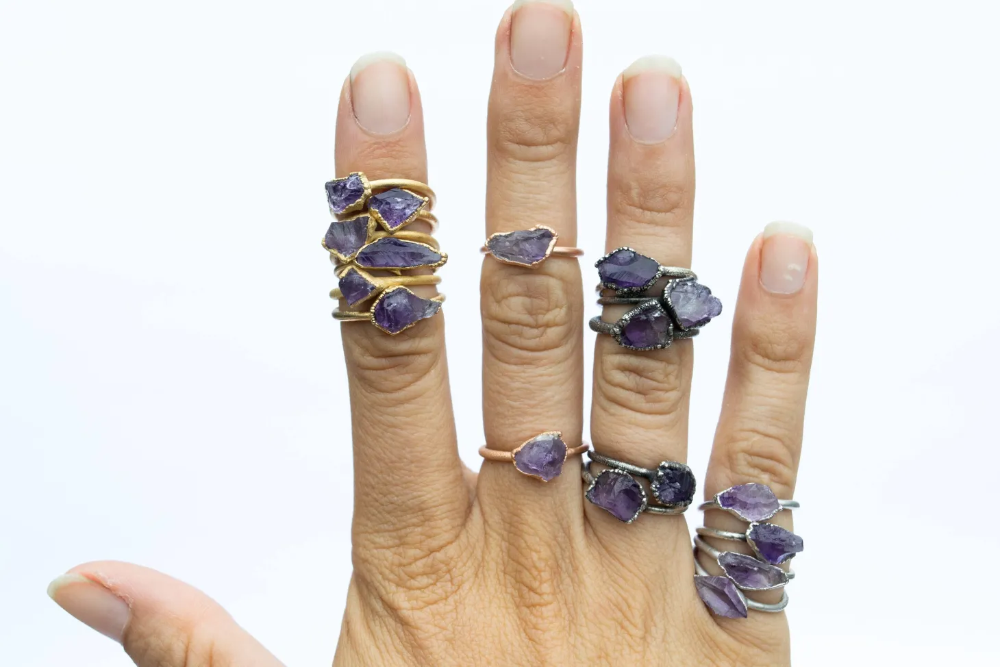SALE Amethyst ring | Amethyst birthstone