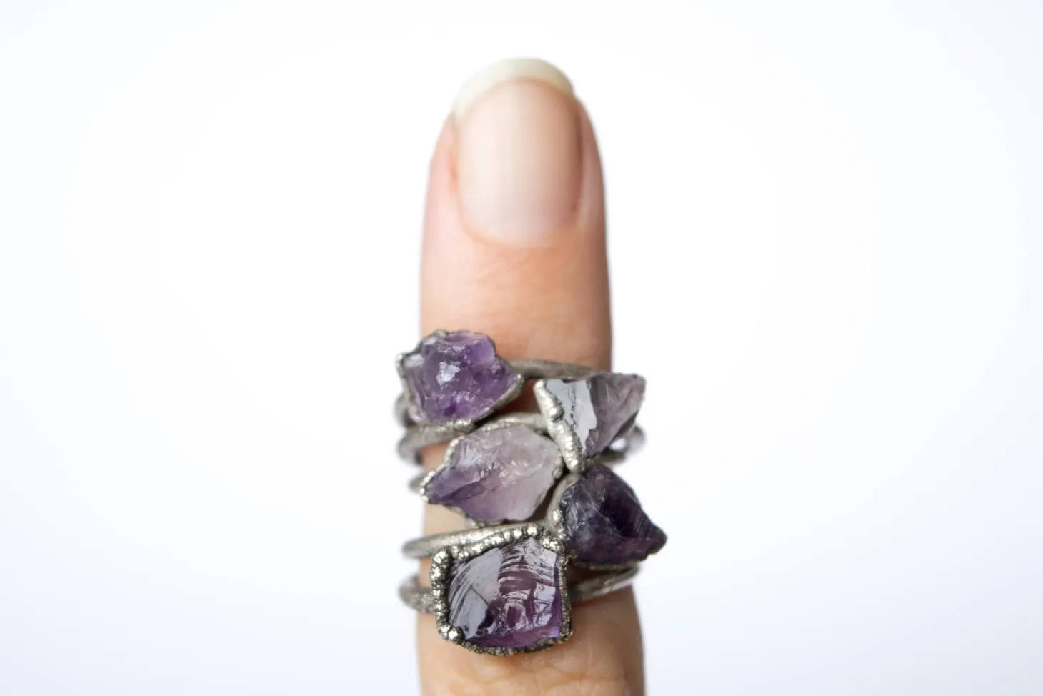 SALE AMETHYST ring | Amethyst birthstone