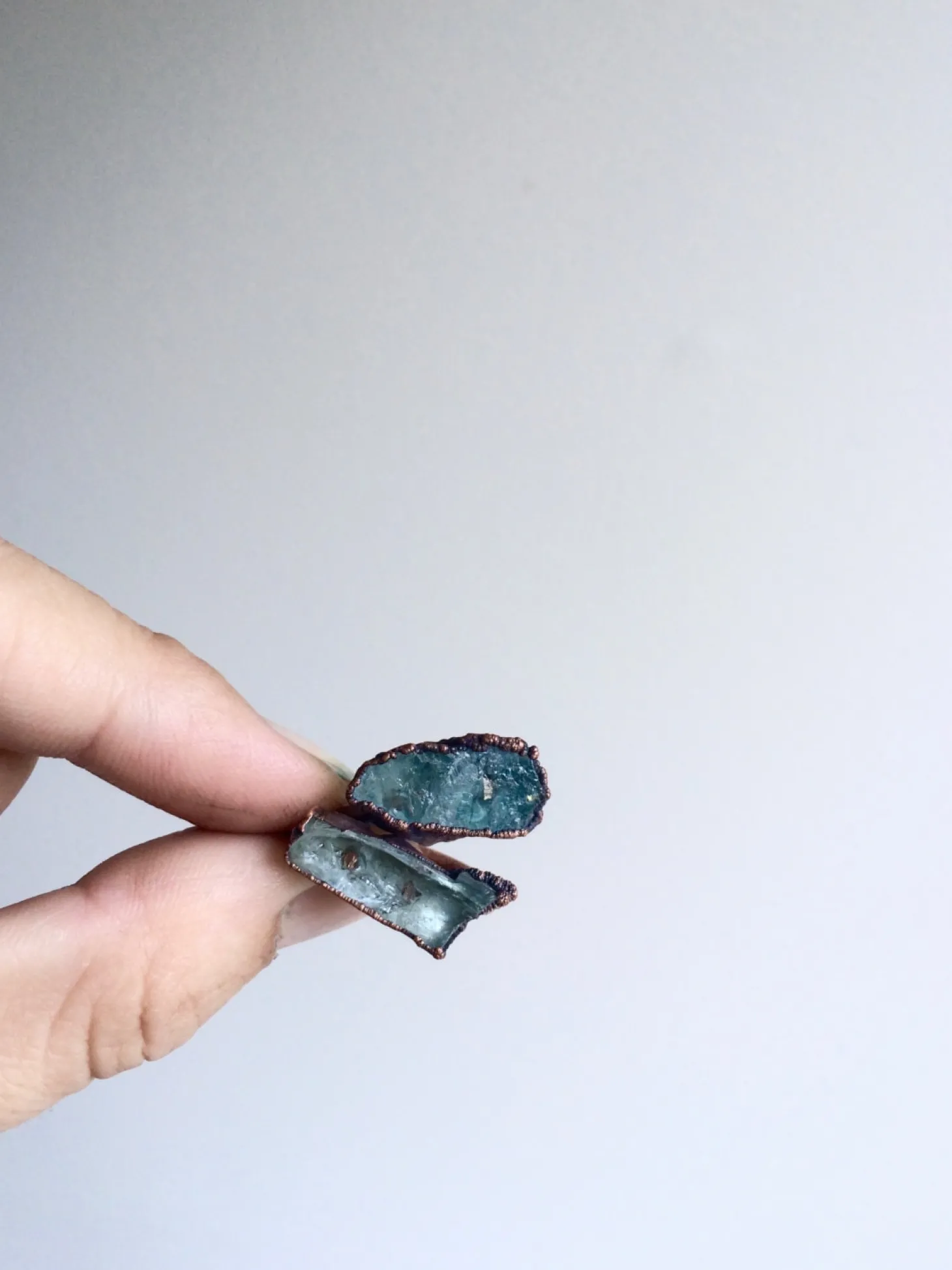 SALE Aquamarine Ring | Raw Aquamarine Jewelry