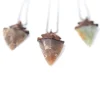 SALE Arrowhead fossil | Electroformed fossil jewelry