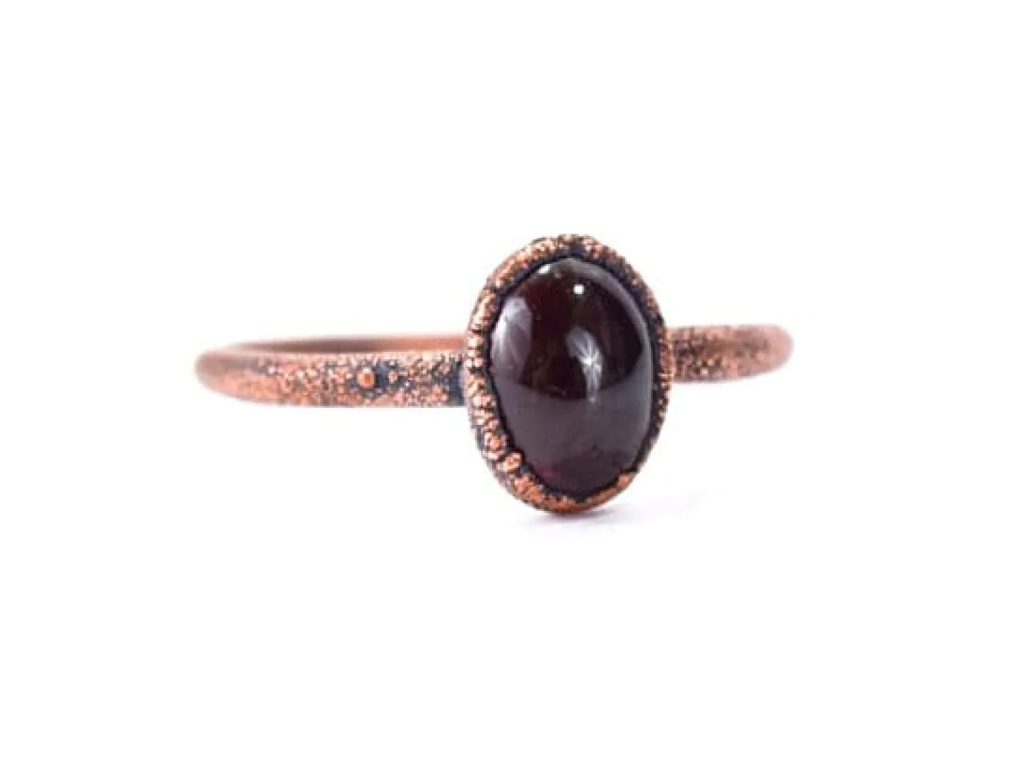 SALE Deep Red Garnet ring | Garnet Ring