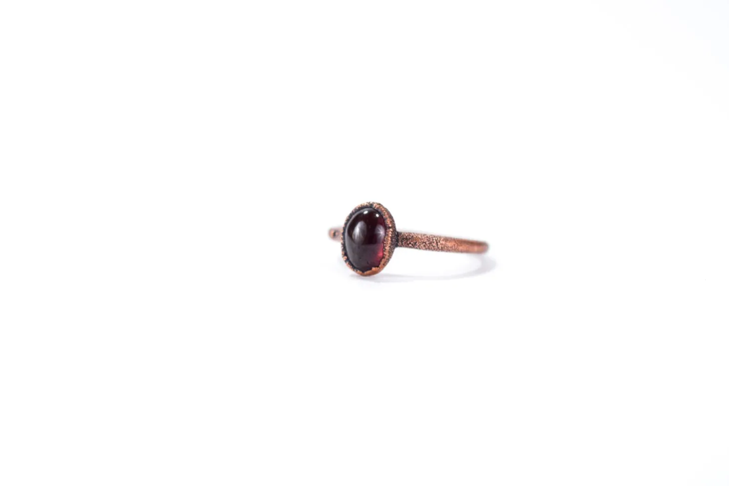 SALE Deep Red Garnet ring | Garnet Ring