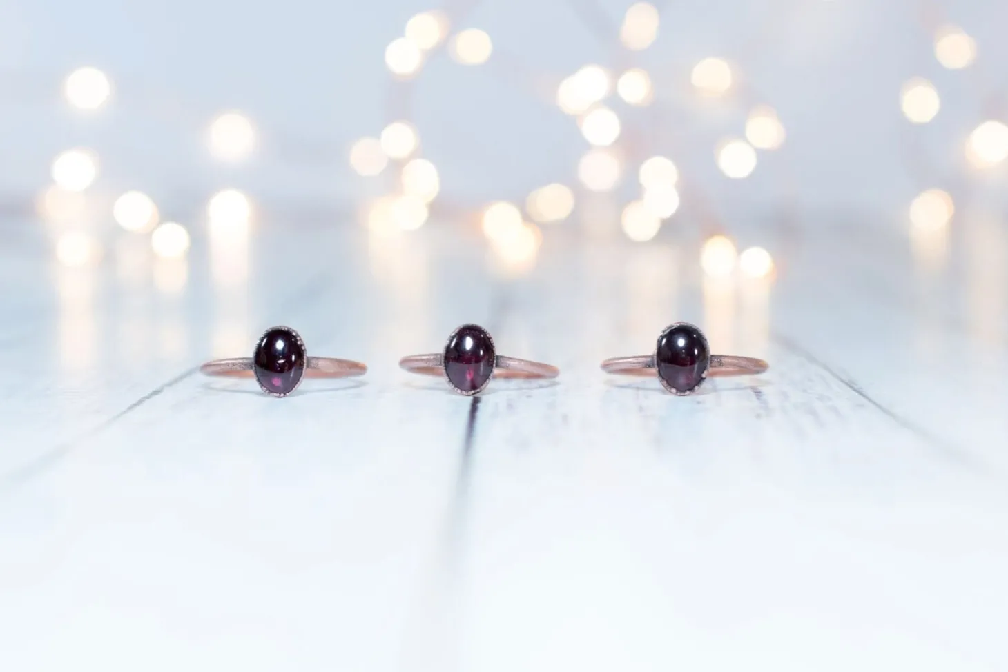 SALE Deep Red Garnet ring | Garnet Ring