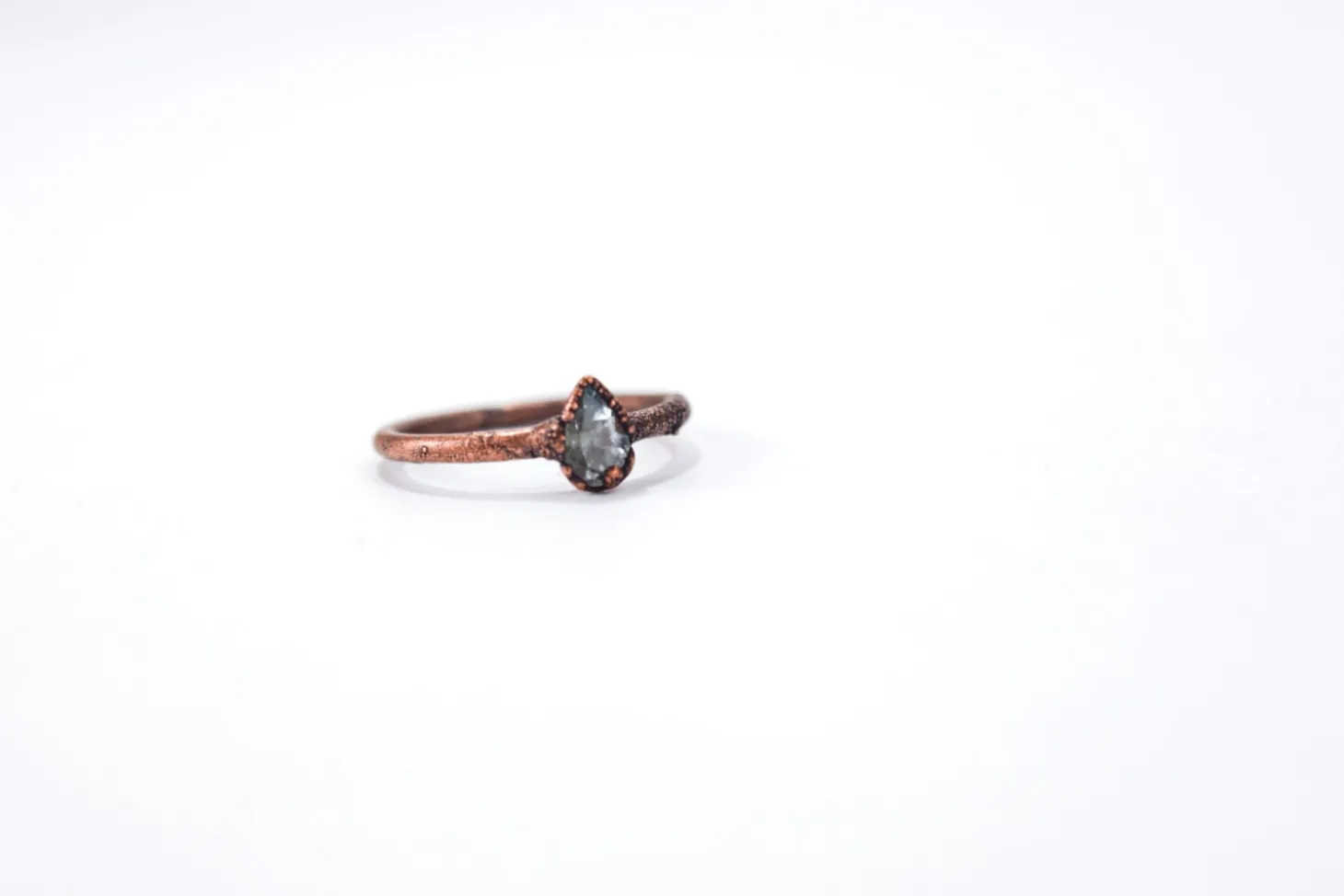 SALE Faceted aquamarine ring | March Birthstone Ring