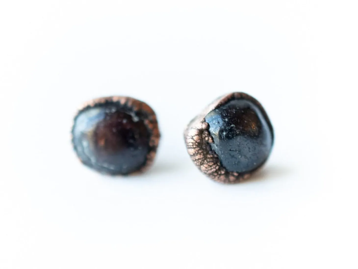 SALE Garnet | Garnet stud earrings