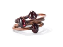 SALE Garnet ring | Deep Red Garnet ring