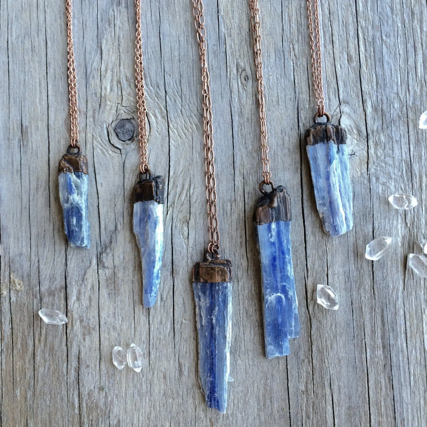 SALE Kyanite crystal necklace | Raw kyanite jewelry
