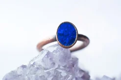 SALE Opal ring | Stacking birthstone ring