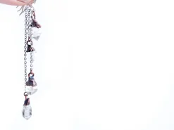 SALE Raw crystal | Quartz crystal earrings