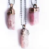 SALE Raw tourmaline necklace | Pink tourmaline necklace