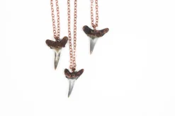 Shark's tooth pendant | Electroformed copper shark tooth pendant