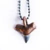 Sharks tooth pendant | Electroformed copper shark tooth pendant