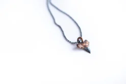 Sharks tooth pendant | Electroformed copper shark tooth pendant
