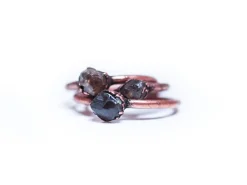 Spessartine Garnet ring | Orange Garnet ring