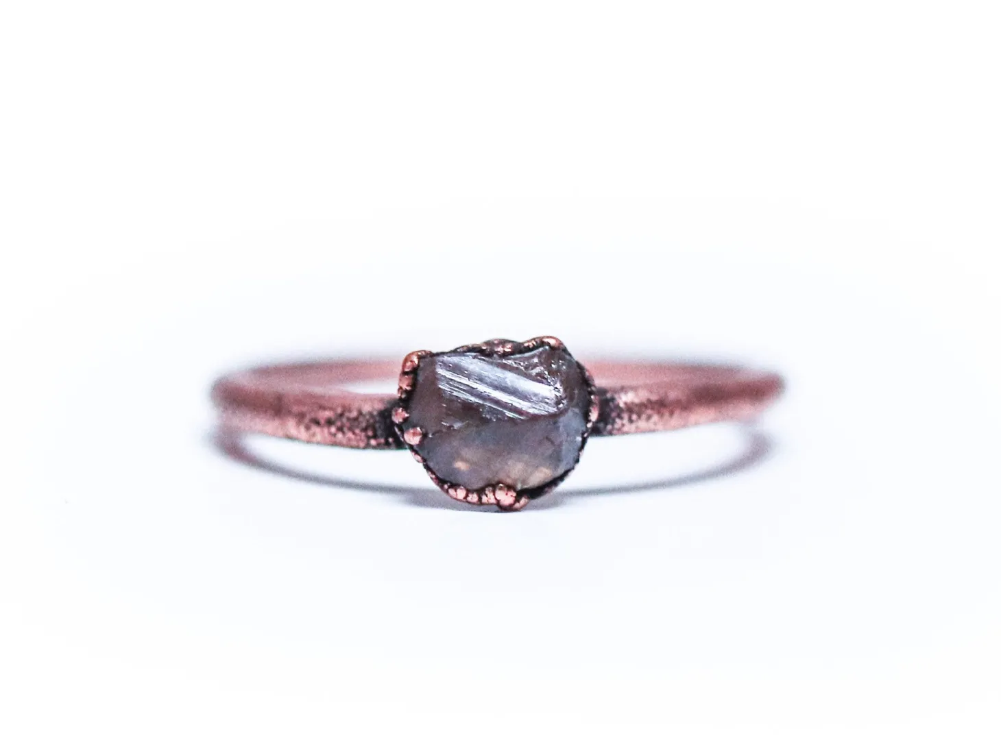 Spessartine Garnet ring | Orange Garnet ring