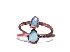 Teardrop opal ring | Australian Opal