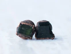 Tourmaline earrings | Stud earrings