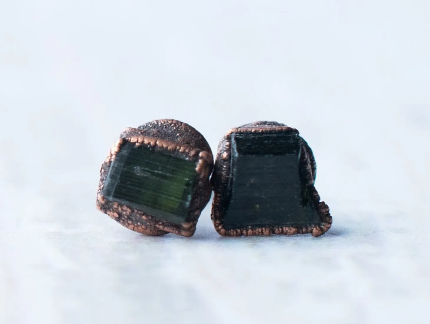 Tourmaline earrings | Stud earrings
