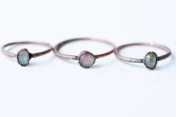 Watermelon tourmaline ring | Faceted tourmaline ring