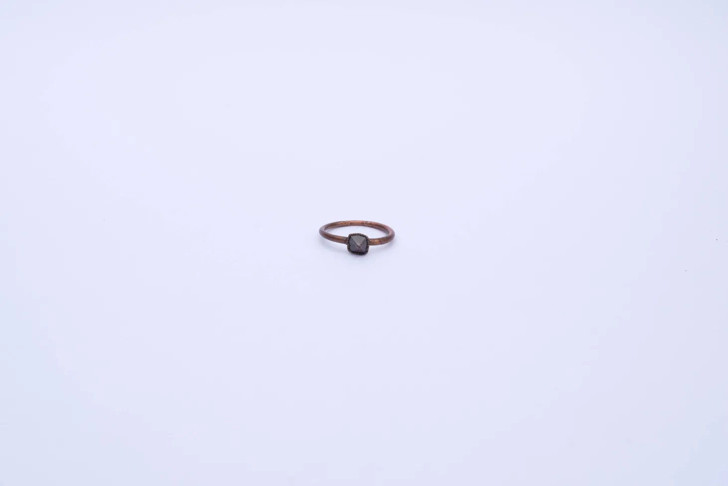 Zircon Ring | Raw Zircon Crystal Ring